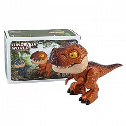 набор настольный детский 5 в 1 "динозавр" коричневый