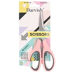 ножницы 17,5 см канцелярские  с европодвесом