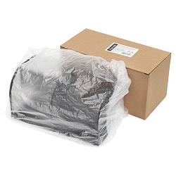 органайзер настольный металлический 4 отделения черный