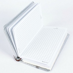 книжка  записная  а6 "darvish" обложка с узором на резинке