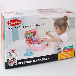 игровой набор "kitchen backpack". игрушка (уценка)