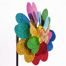 игрушка-ветерок "цветок с бабочкой"