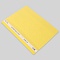 папка-скоросшиватель а4 жёлтая 120/180мкм