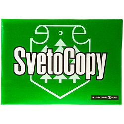 бумага а4 500л  svetocopy 80г/м2, 96% белизна