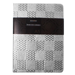 книжка  записная  а5 "darvish" обложка с узором  на резинке