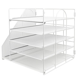 лоток металлический 1 отделение 5 секций цвет белый