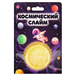 паста для лепки "мега слайм" космический
