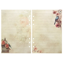 сменный блок 6 отверстий  а5 40л (птичка)