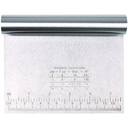 скребок кондитерский металлический (15*12см) 