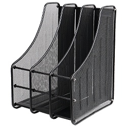 лоток вертикальный 3 отделения металлический (уценка)