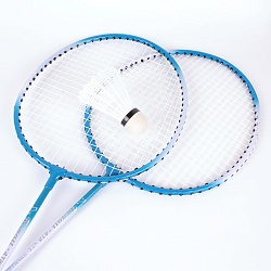 бадминтон в наборе (воланчик+ракетки) в чехле