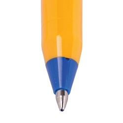 ручка шар. синяя  schneider  tops 505 f корпус оранж
