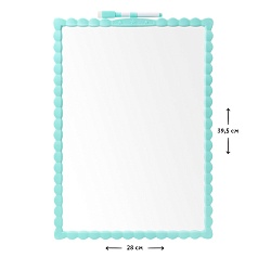 доска магнитно-маркерная 28*39,5см 2-х сторонняя