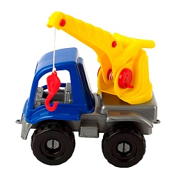 игрушка автомобиль "пони"- кран 22 см (в сетке)