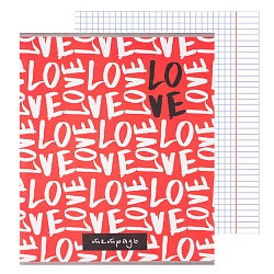 тетрадь  48л кл. офсет-2  "love" 
