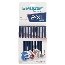 ручка шар. синяя  2-xl  hauser