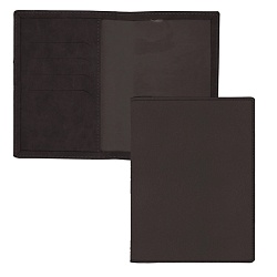 обложка на паспорт искусственная кожа 4 отделения maple.brown