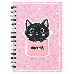 записная книжка а5 80л на спирали