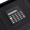 папка бизнес-органайзер к/з 33х25см +калькулятор+блок а4, чёрного цвета