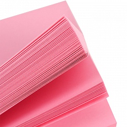 бумага для заметок с клеевым краем 51*51мм 100л розовая