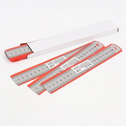 линейка  20см металлическая 