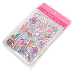 наклейки бумажные 2шт в наборе ассорти