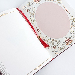 Блокнот 11,6*16,5см 112л обложка карт. с тиснением "золото"