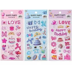 наклейки "happy birthday"