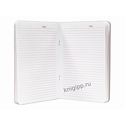 Блокнот в линию А5  40л "Black&Pink" НеЗая