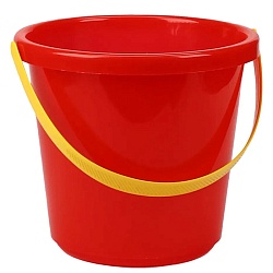 ведро №8  0,85л (3 цвета микс)