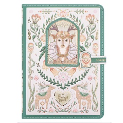 Блокнот 11,6*16,5см 112л обложка кожзам с тиснением "золото"