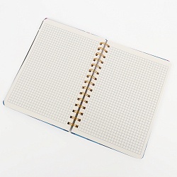 Блокнот 15,5*21см 80л на спирали в клетку "Скорость"