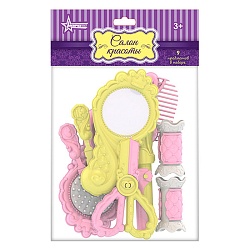 набор парикмахерский "маленькая принцесса" 9 предметов