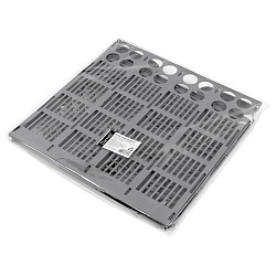 лоток вертикальный 4 отделения сборный серый