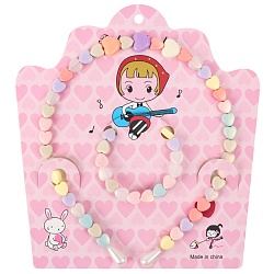 ободок "сердечки" для волос в наборе