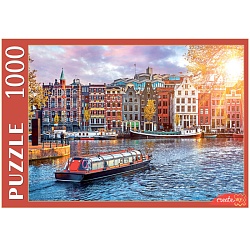 пазлы 1000 элементов нидерланды. вид на амстердам