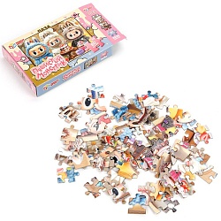 пазл   80 деталей  пушистый монстрик