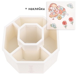 органайзер настольный пластиковый 5 отделений