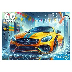 пазлы   60 элементов автомойка