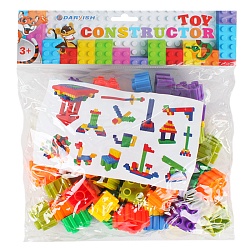 конструктор детский пластиковый  50 деталей