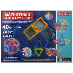 магнитный конструктор (40 деталей)
