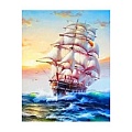Алмазная   живопись 40*60см Корабль