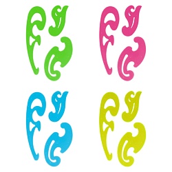 набор лекал 3шт/уп флю проз.  европодвес стамм