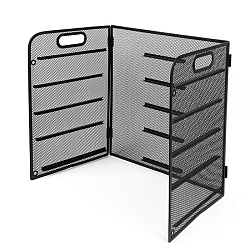 лоток металлический 5 секций + выдвижная полка+2 навесных органайзера цвет чёрный