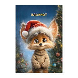 Блокнот А5  40л "Лисёнок" на гребне 