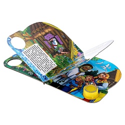 книга музыкальная а5 4л "гуси-лебеди" 