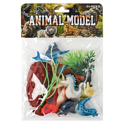 игровой набор "animal model" морская флора и фауна