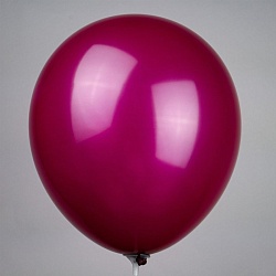 шар воздушный 12" кристалл бургунди 50шт/уп