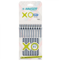 ручка автоматическая шариковая чёрная xo rt  hauser