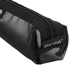 пенал на молнии черный